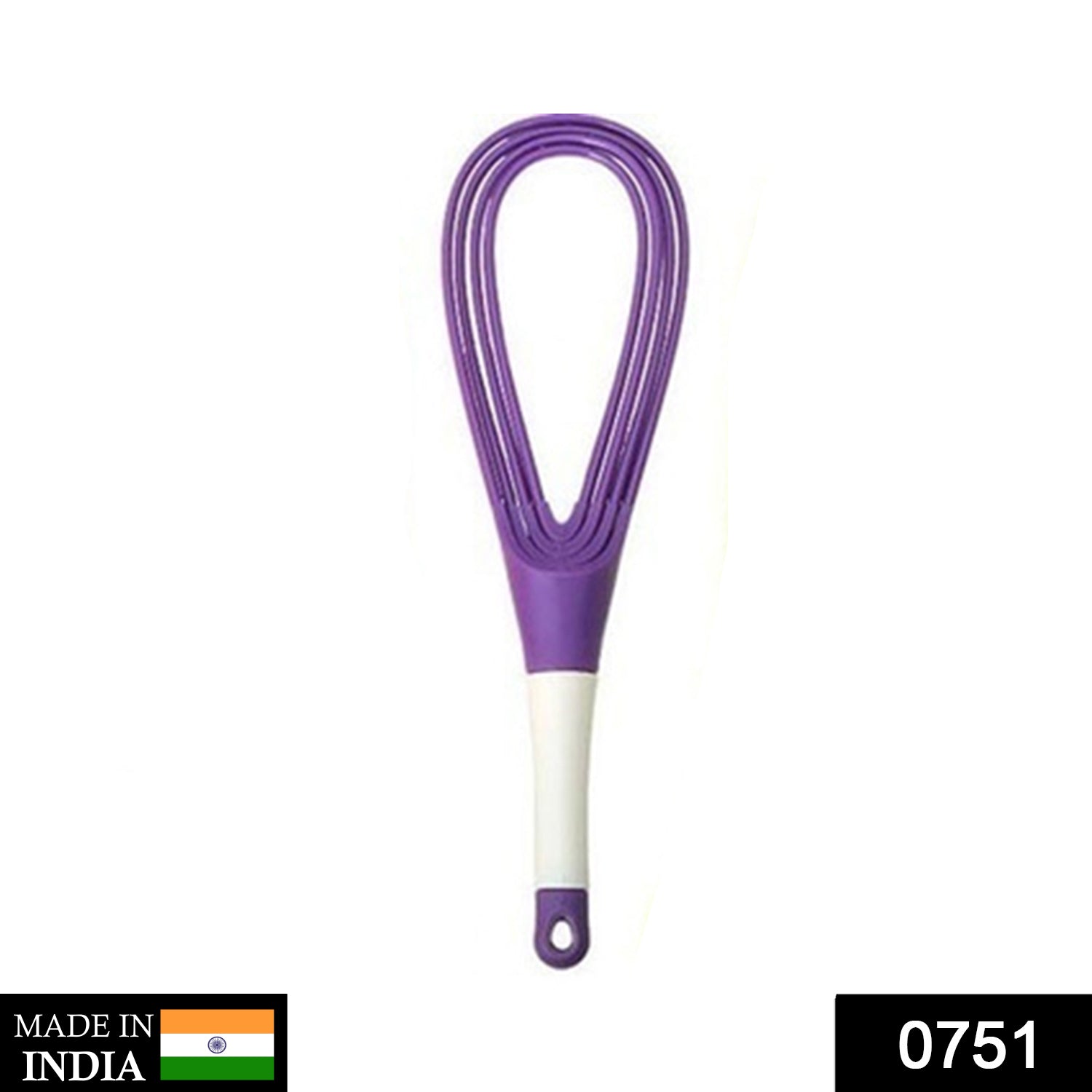 Versatile plastic whisk mixer for blending milk, coffee, eggs, and juices. Versatile plastic whisk mixer for blending milk, coffee, eggs, and juices.
